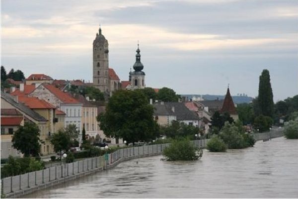 Mobiler Hochwasserschutz Krems-Donau