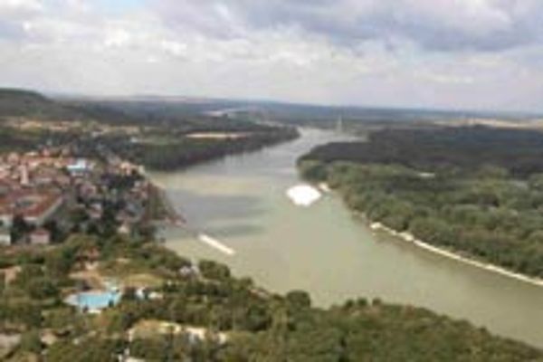 Luftaufnahme Donau-March-Auen