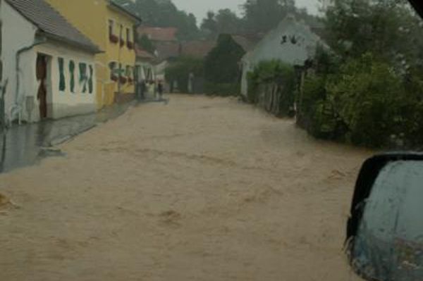 Hochwasser Stegersbach/Burgenland