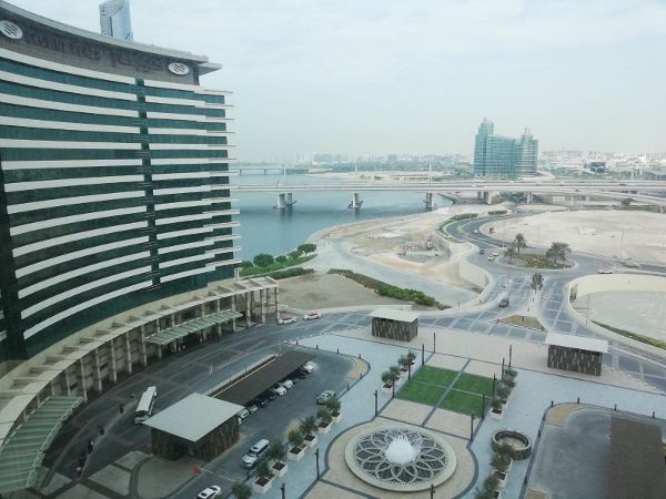 Gebäudefoto von aussen der Ramsar Konferenz in Dubai