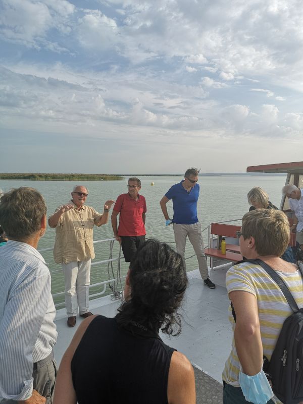 Schifffahrt mit Vertretern des Ramsar-Komitees