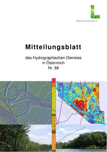 Mitteilungsblatt des Hydrographischen Dienstes in Österreich Nr. 88