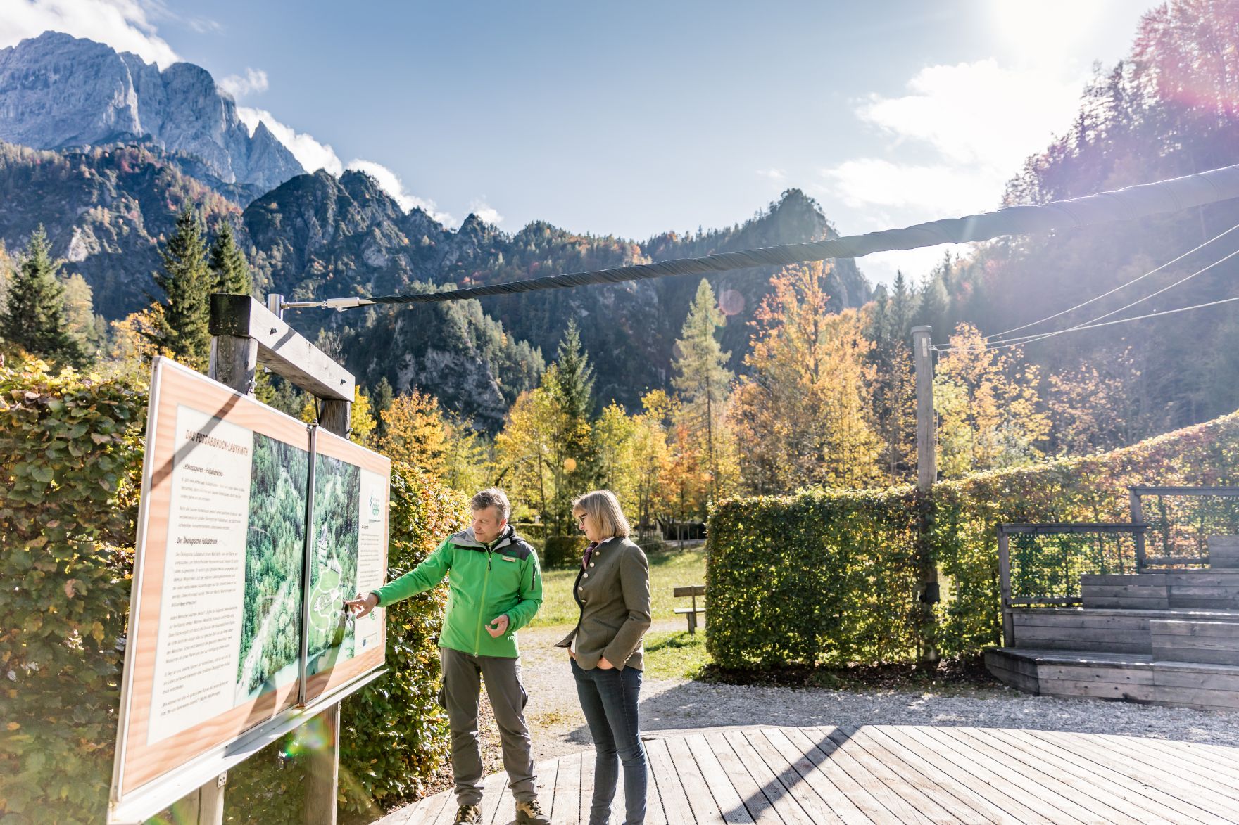 Nachhaltigkeitsministerin Maria Patek besuchte den Nationalpark Ges&auml;use in der Steiermark.