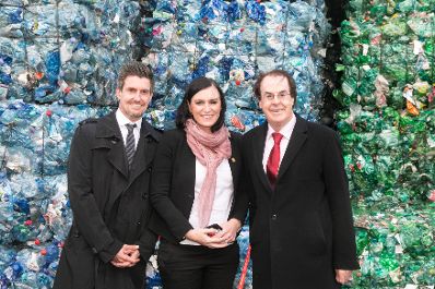 Im Zuge des informellen EU-Umweltrates in Graz besichtigten die Ministerinnen und Minister einen vorbildlichen Betrieb aus dem Bereich Abfallmanagement.