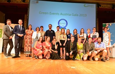 Die besten Sportveranstaltungen, Kulturevents, Feste und Sportvereine im Sinne der Nachhaltigkeit wurden im Rahmen der Green Events Austria Gala 2019 ausgezeichnet.