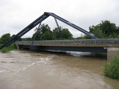 Hochwasser 2013 - Hornbachbr&uuml;cke Krems