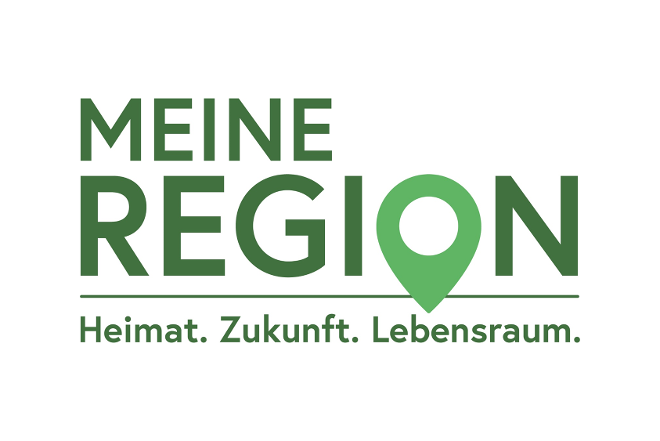 Logo: Meine Region - Heimat. Zukunft. Lebensraum