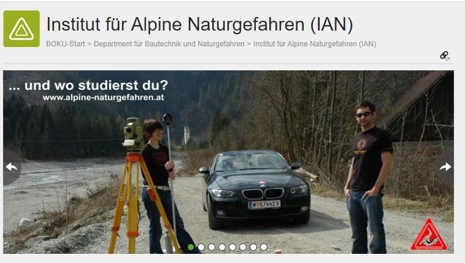 Institut für Alpine Naturgefahren